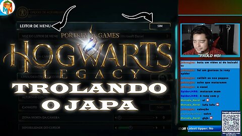 HOGWARTS LEGACY TROLANDO O JAPA