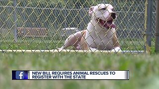 New bill requires animal rescue organizations to register with the state