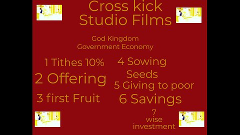 Cross kick Studio Films God Economy system