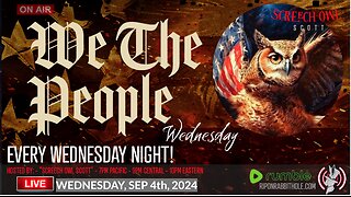 WE THE PEOPLE WEDNESDAY - "Live Chat"