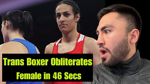 Trans Female Boxer Destroys Opponent in 46 Sec - Pro Boxer Opinion