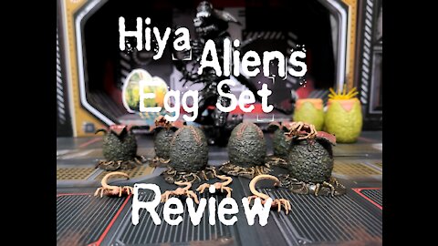 Hiya Toys Aliens Egg & Facehugger (1986 Aliens Ver.) Review