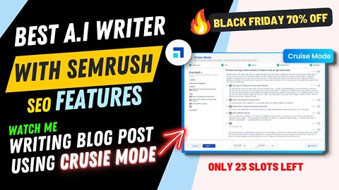 Scalenut Cruise Mode Review - Watch me Writing Full Blog Post using A.i | Scalenut Black Friday Live