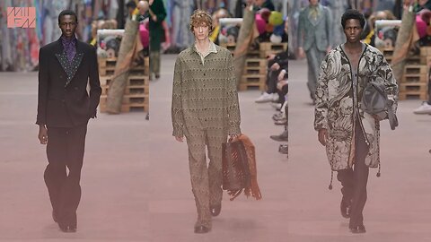 ETRO Menswear Fall Winter 2023-2024 Runway Show