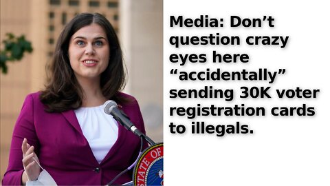 Media Does Damage Control for Colorado Secretary of State Who Sent Voter Registrations to Illegals