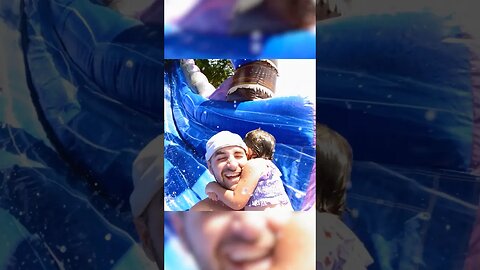 #shorts MERMAID PARTY | REAL MERMAID SHOWS UP AT OUR PARTY | MERMAID GOES DOWN WATERSLIDE | CIWTG