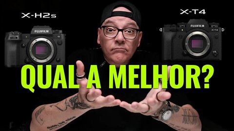 CÂMERA FUJIFILM X-H2s ou FUJIFILM X-T4 - ELAS PODEM CONCORRER [🎬 Cortes]