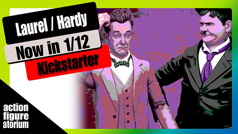 Laurel & Hardy | 1/12 action figures | Wandering Planet Toys | Kickstarter Analysis & Opinion