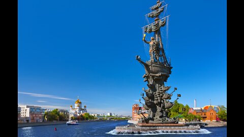 Peter The Great Statue - Moscow, Russia