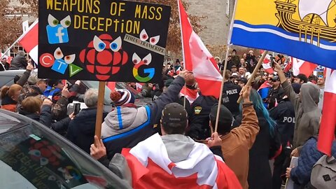 Fredericton Protest #TruckersForFreedom2022