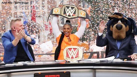 Bianca Belair makes her winningEST picks on ESPN’s College GameDay