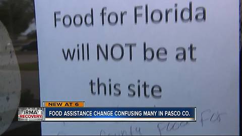 Food assistance change confusing many in Pasco Co.