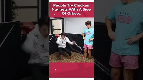 People try chicken nuggets with a side of orbeez | ben azelart,brent rivera |