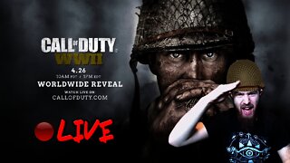 🔴[LIVE] Call of Duty: WWII Official Live World Reveal REACTION!