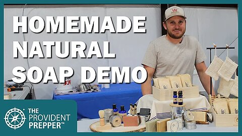 Homemade Soap: Watch the Professional Demo How To Make Beef Tallow Bar Soap