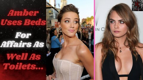 CONFIRMED! Amber Heard Caught Cheating on Johnny Depp With Cara Delevingne By @Popcorned Planet