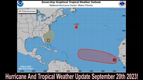 Hurricane And Tropical Weather Update September 20th 2023!