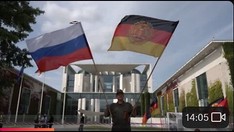 Mütterchen Russland und unsere neue DDR! Berlin 31. August 2024 #Bundeskanzleramt!