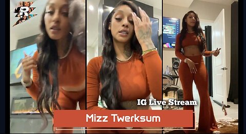 Mizz Twerksum dancing n twerking in different oufit