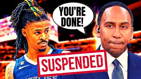 Stephen A Smith Says Ja Morant May Be Suspended FOR A YEAR After Getting Caught Flashing Gun Again