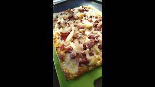 Reuben Flatbread with Bacon & Potato