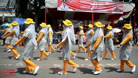 BAGIAN KE 4 LOMBA BARIS- BERBARIS ANTAR INSTANSI PEMERINTAH DAN UMUM SE KOTA PAGARALAM HUT RI KE 78