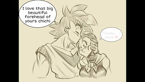 Forehead Kiss | Dragon Ball Z Comic Dub