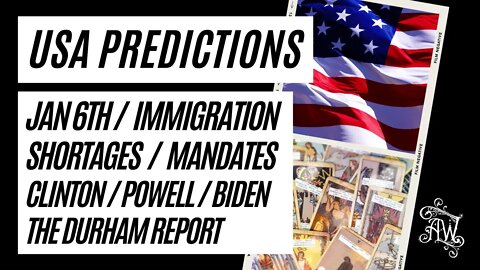 Future of America Prediction October 2021 Psychic Reading