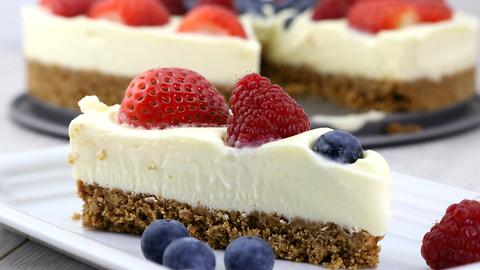 NoBake Beeren Cheesecake