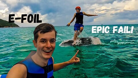 Exploring Thailand 🇹🇭 on a E-Foil 🏄‍♂️ (Epic Fail)