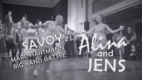 2024 Alina & Jens . Savoy Lindy Hop by Marc Hartmann Tanzorchester @BigBandBattleZentralwerk