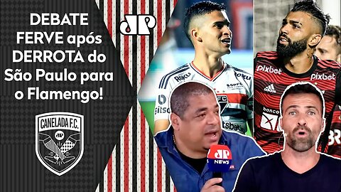 "QUÊ? CÊ É LOUCO?! O São Paulo contra o Flamengo..." Debate FERVE após 3 a 1 do Mengão!