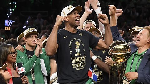 NBA Finals edition. Slideshow tribute to Al Horford 2024.