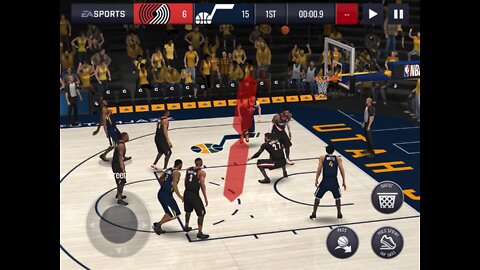 NBA LIVE FIRST HALF CRAZY 1rst QUATER BUZZER BEATER!