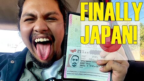 JAPAN ! I AM COMING (GOT JAPAN VISA JUST IN ONE WEEK)