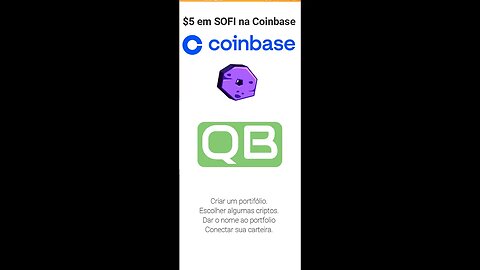 CanalQb - Wallet Coinbase - Portifolio Rai.Finance - $5 em SOFI