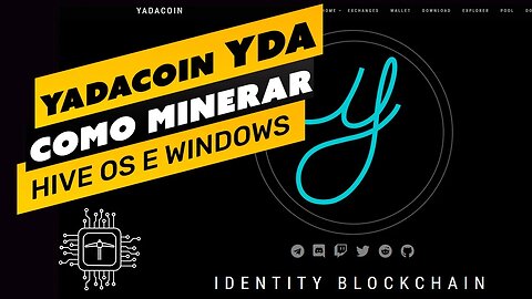 ⛏️💰 COMO MINERAR A MOEDA YadaCoin (YDA) - MINERAÇÃO POR CPU - PASSO A PASSO - HIVE OS E WINDOWS