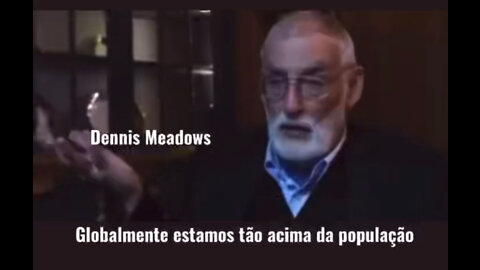 Professor Dennis Meadows está preocupado com a forma de reduzir a população da terra