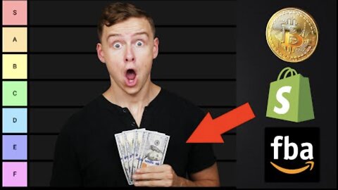 Make Money Online Tier List (Get Rich Quick Schemes Ranked)