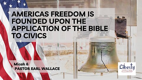 Americas Freedom Is Founded Upon The Application Of The Bible To Civics