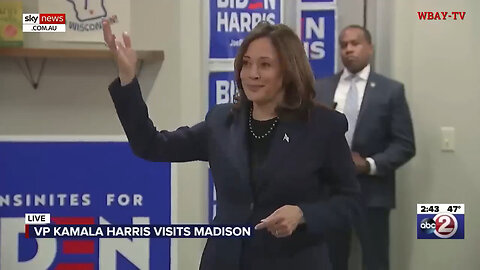 This Is Why Kamala Won't Give Interviews: Listen To Kamala's Rambling Answer On Democracy