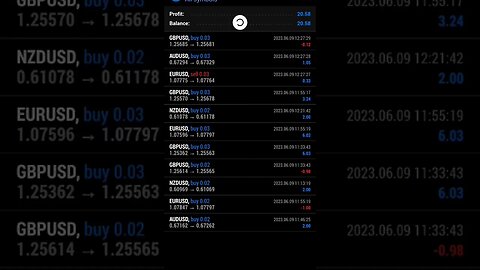 daily profit update forex!