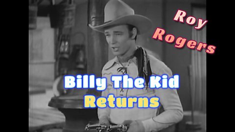 Roy Rogers, Smiley Burnette | Billy The Kid Returns (1938) | Full Western Movie