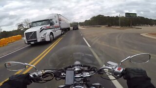 Keep Your Eyes Open! Biker's Close Call