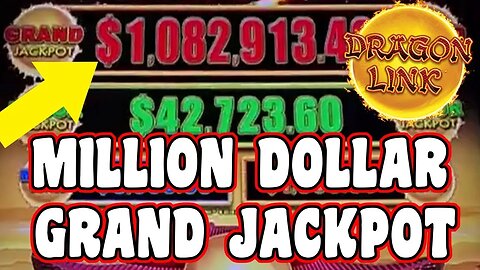 MILLION DOLLAR GRAND JACKPOT CHALLENGE! 💰 HIGH LIMIT DRAGON LINK SLOTS! (Part 2)