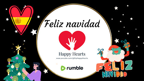 Feliz navidad: Ve con tu corazón. Gracias a Rumble: Dedicado al pueblo de España