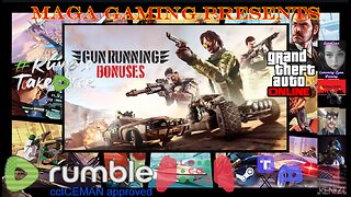 GTAO - Gun Running Bonuses Week: Sunday w/ MotorCityChief, CalamityLynn. RoiRatt and McLovin'