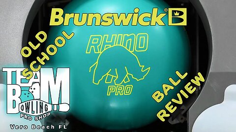 Brunswick Teal Rhino Pro// Ball Review and Discussion