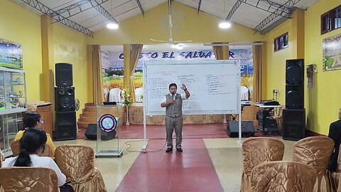 PREPARACIÓN DE CANDIDATOS AL BAUTISMO EN AGUAS - EVANGELISTA EDGAR CRUZ