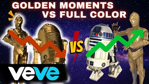 Golden Moments Droids vs Full Color Droids! Epic Showdown!